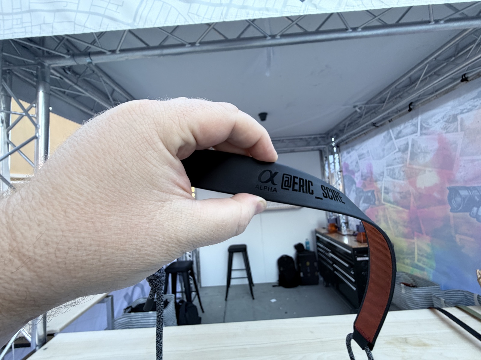 Live laser engraving for trade show giveaways