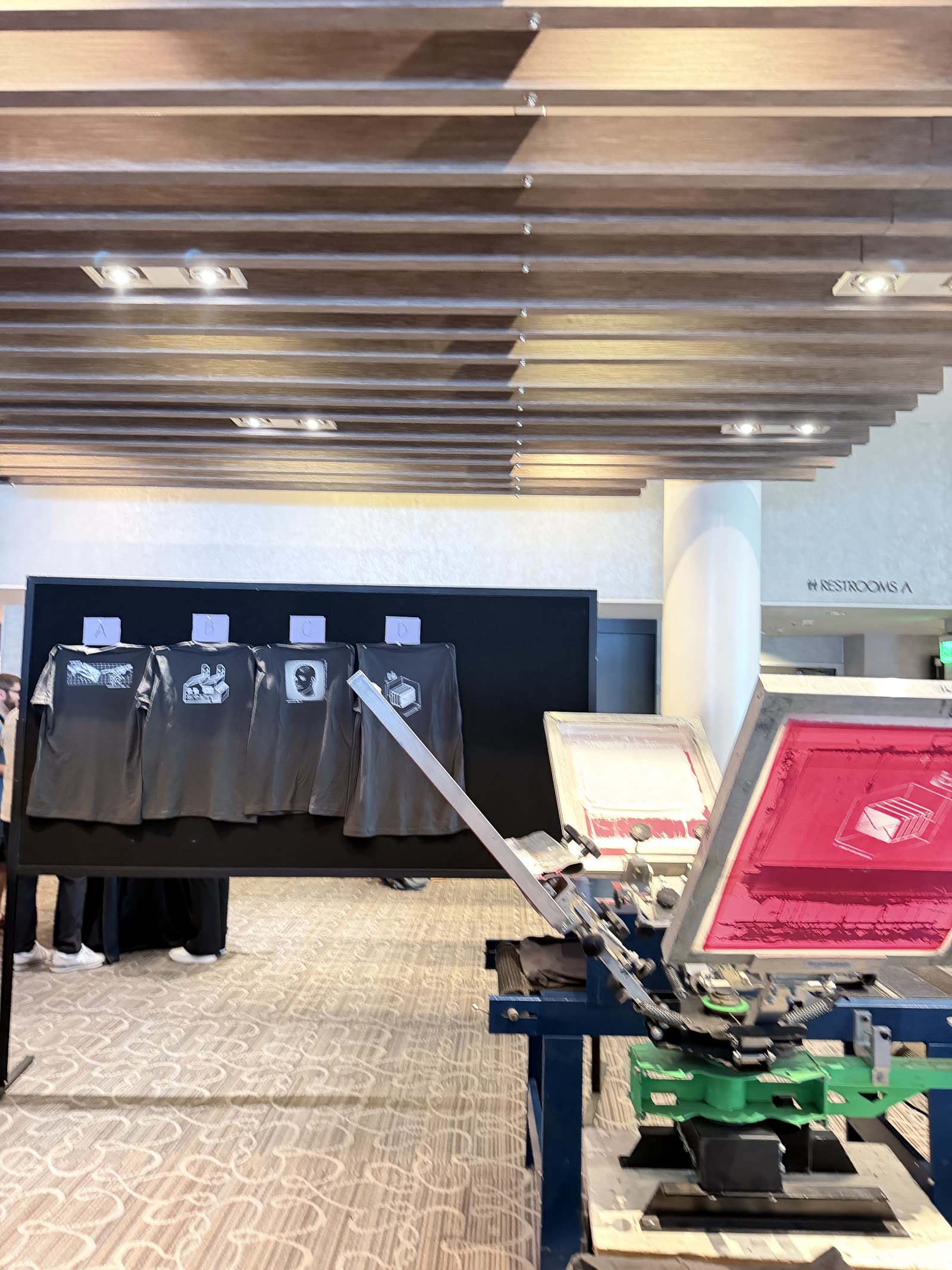Dot LA Live Event Printing activation photography
